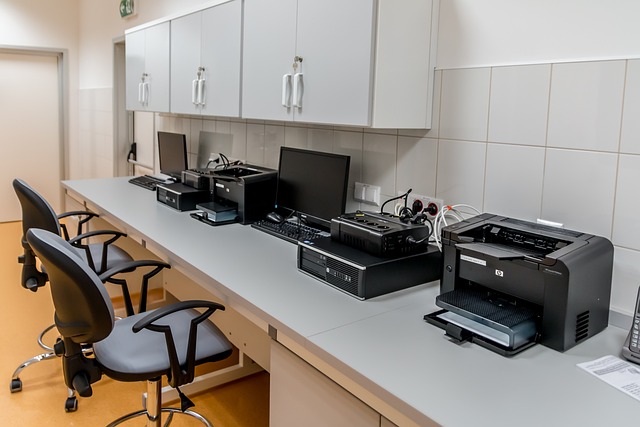 Office Desktops and Digital Printers.